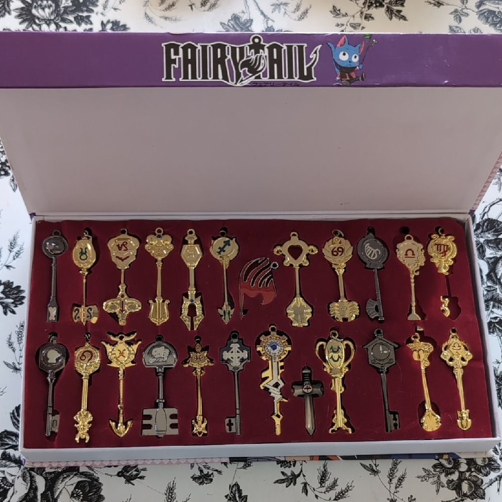 Fairy Tail Celestial Spirit Key Set